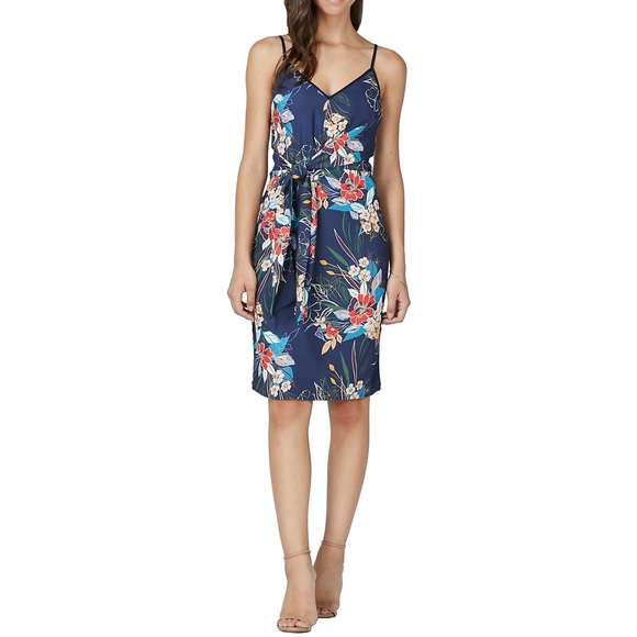 Adelyn Rae | Stevie Tie Slip Dress Small - Picture 2 of 8